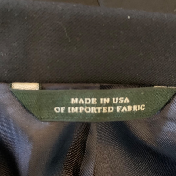 Vintage Brooks Brothers Mens Navy Blue Saxxon Madison Blazer-01 - Picture 6 of 9